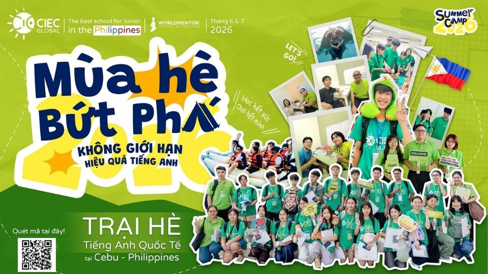 Du học hè Philippines 2026 – Khi mùa hè trở thành bước ngoặt tiếng Anh