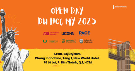 𝗢𝗣𝗘𝗡 𝗗𝗔𝗬: DU HỌC MỸ & CANADA 2025 – NHẬN HỌC BỔNG ĐỘC QUYỀN DÀNH RIÊNG CHO BẠN!